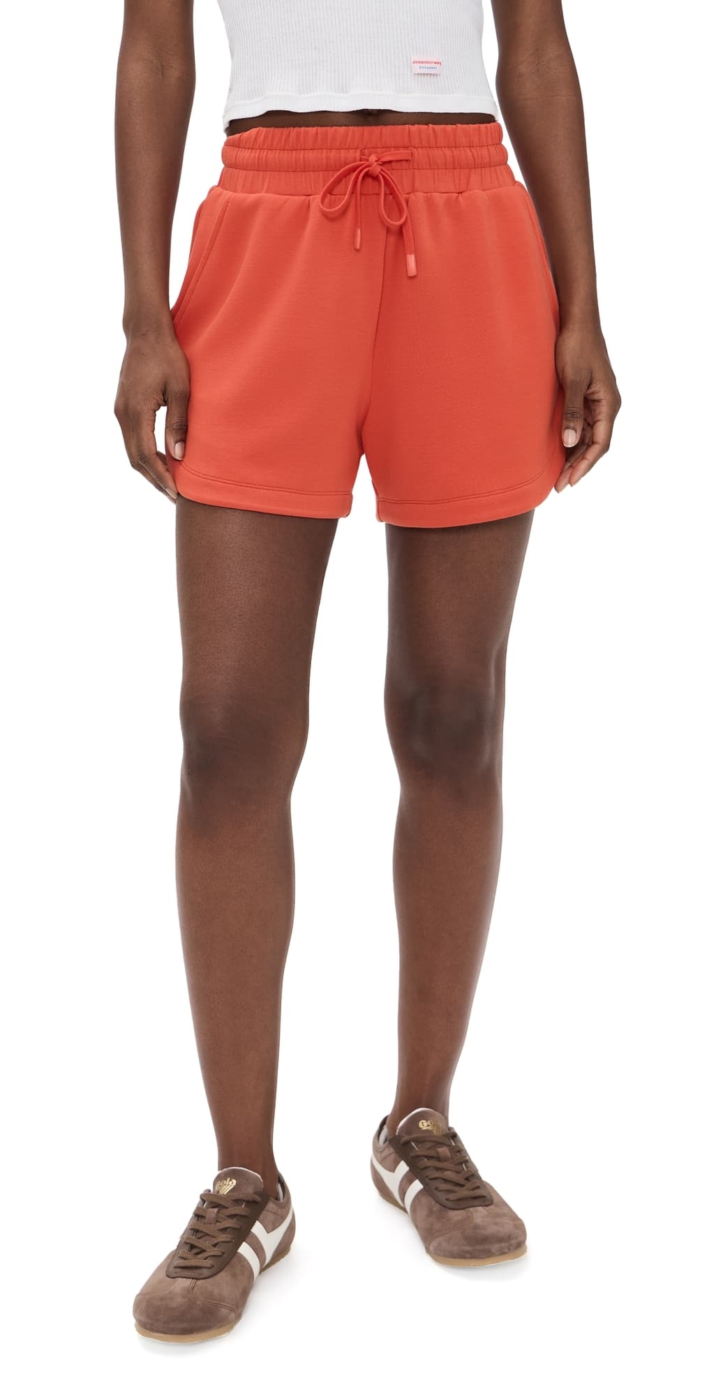 Varley Coulter High Rise Shorts Summer Fig