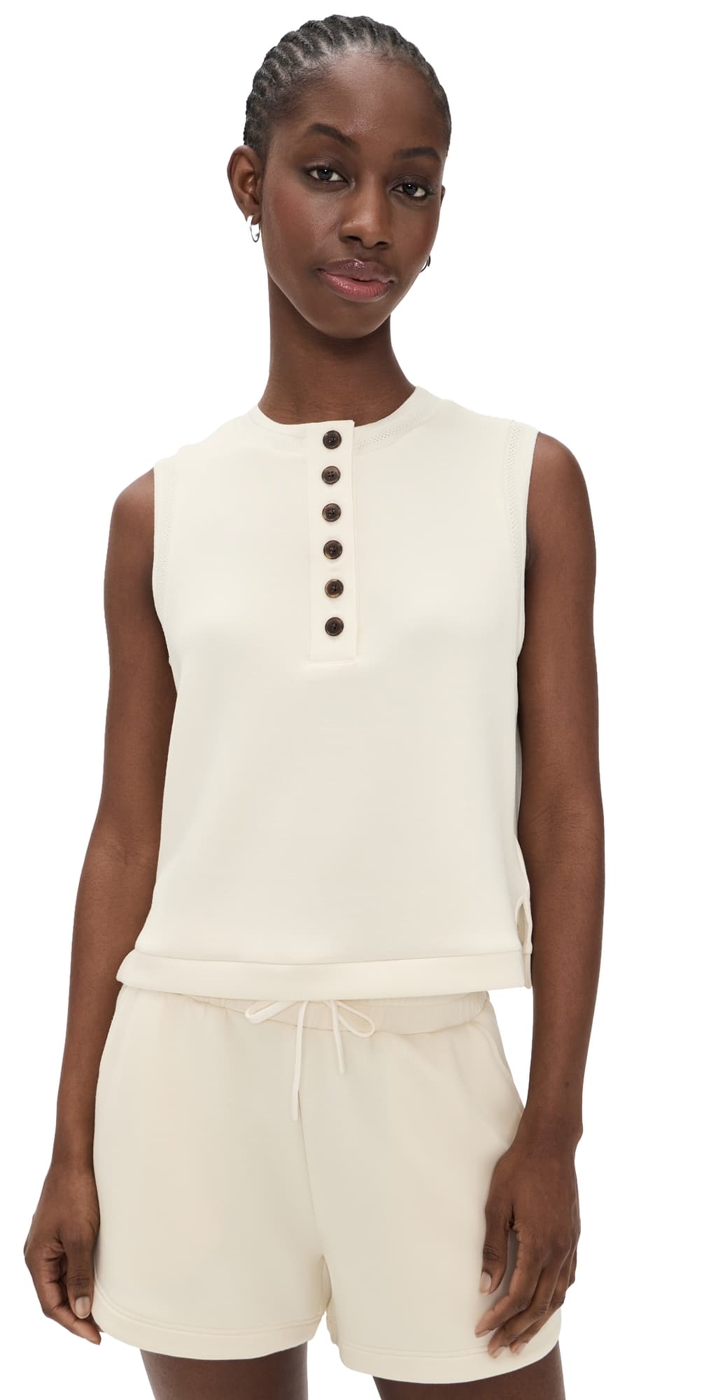 Varley Marla Button Tank Pristine