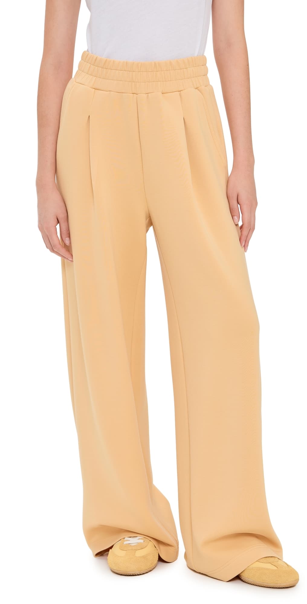 Varley The Extra Wide Leg Pants 29.5 Sahara Sun