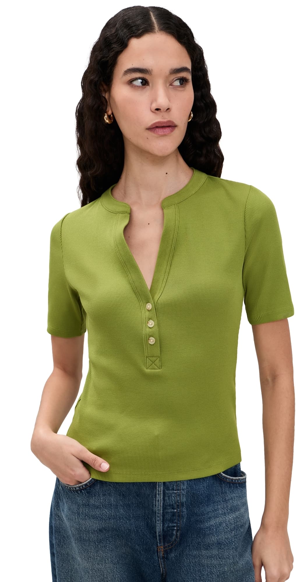 Veronica Beard Jean Reubian Top Cactus