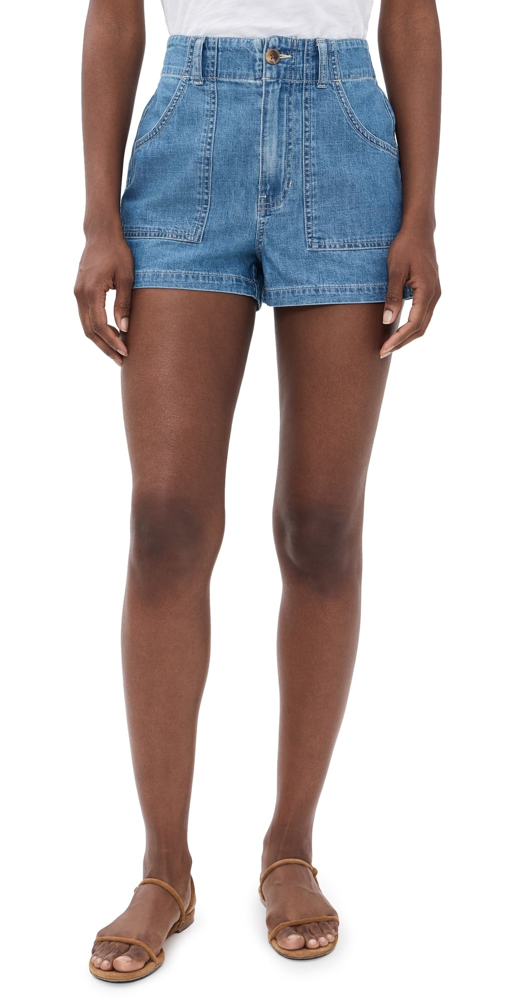 Veronica Beard Jean Sally Shorts Good Fortune