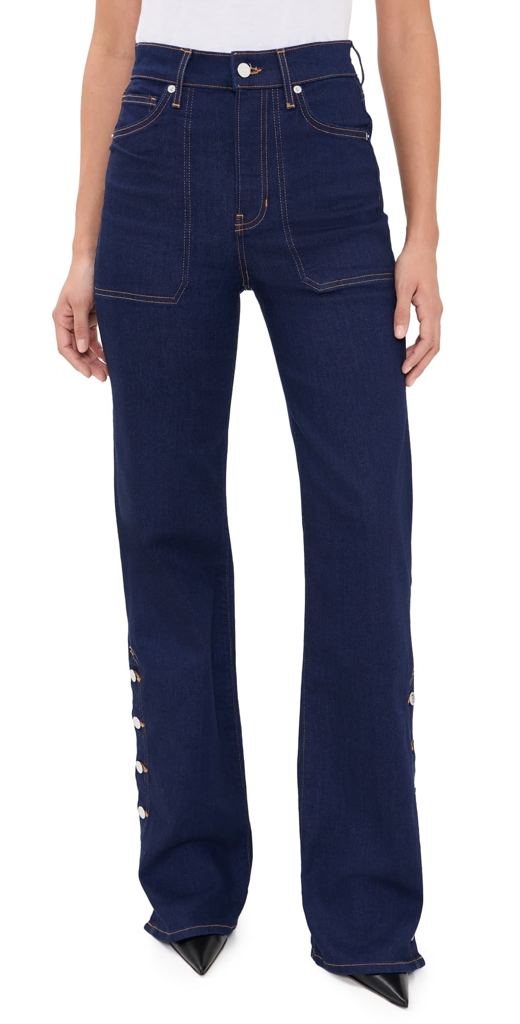 Veronica Beard Jean Crosbie Jeans Indigo Rinse