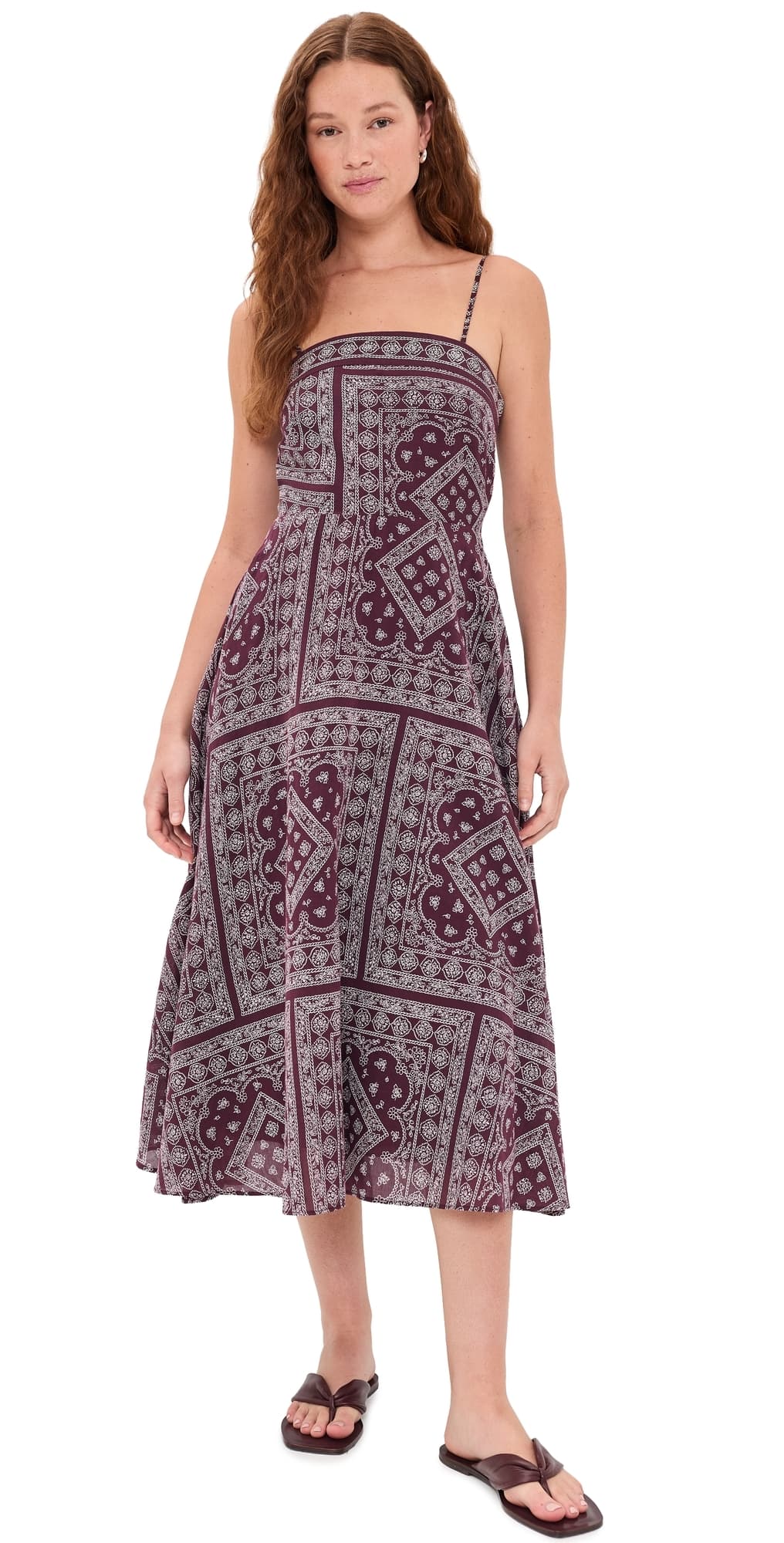 Veronica Beard Jean Floranz Dress Raisin/Dove