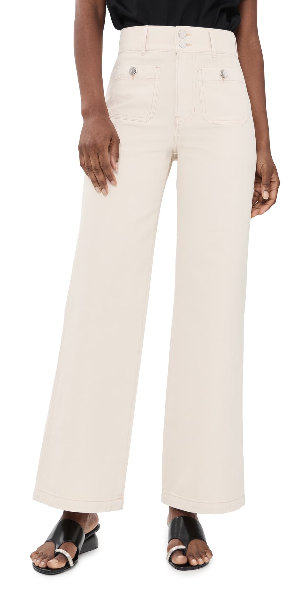 Veronica Beard Jean Taylor Jeans Ecru