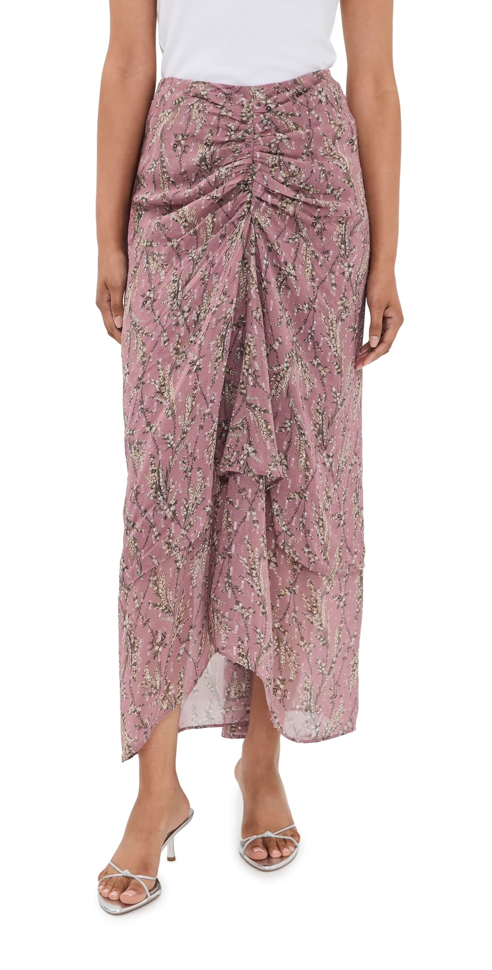 Veronica Beard Sira Skirt Orchid Haze Multi
