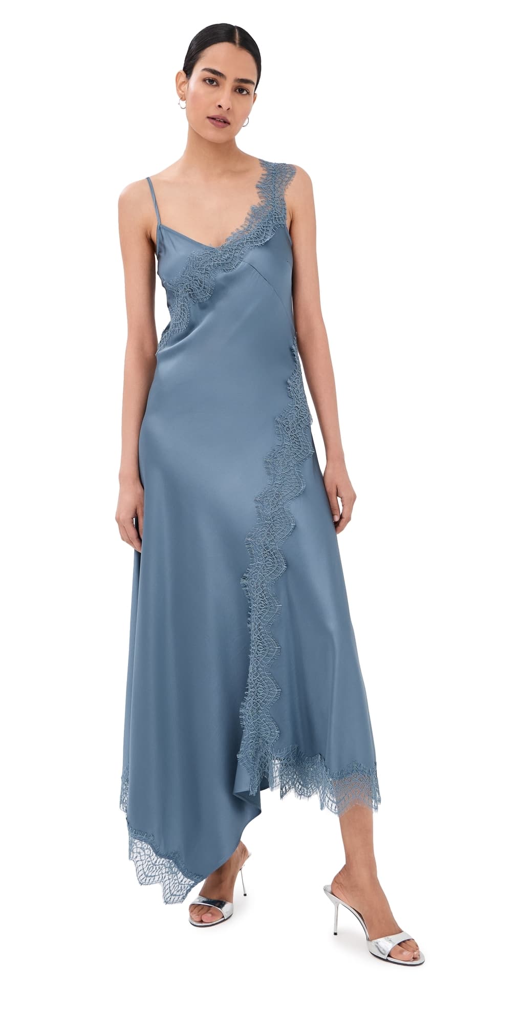 Veronica Beard Vernon Dress Blue Steel
