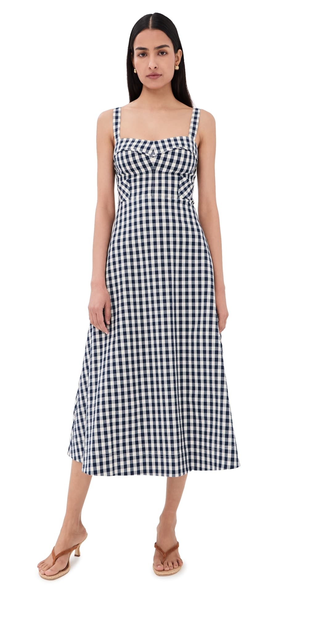 Veronica Beard Aila Dress Navy/Dove