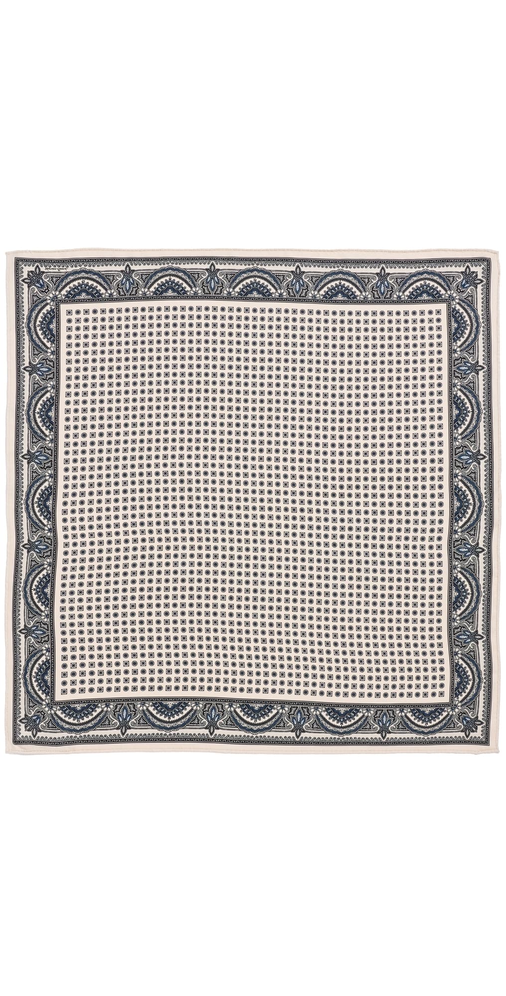 Veronica Beard Sava Scarf Ecru Multi