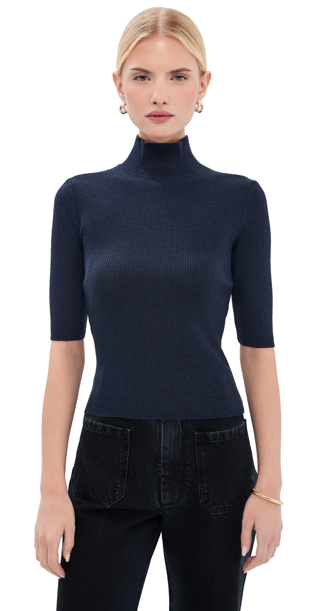 Veronica Beard Alastair Pullover Heritage Navy Melange
