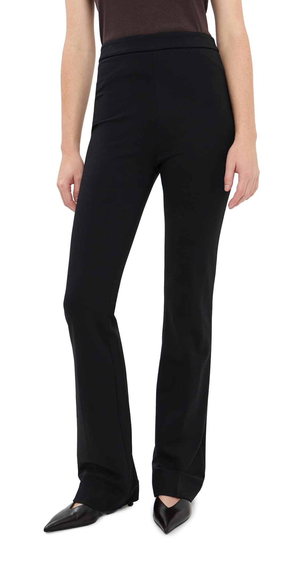 Veronica Beard Zip-Back Gracie Pants Black