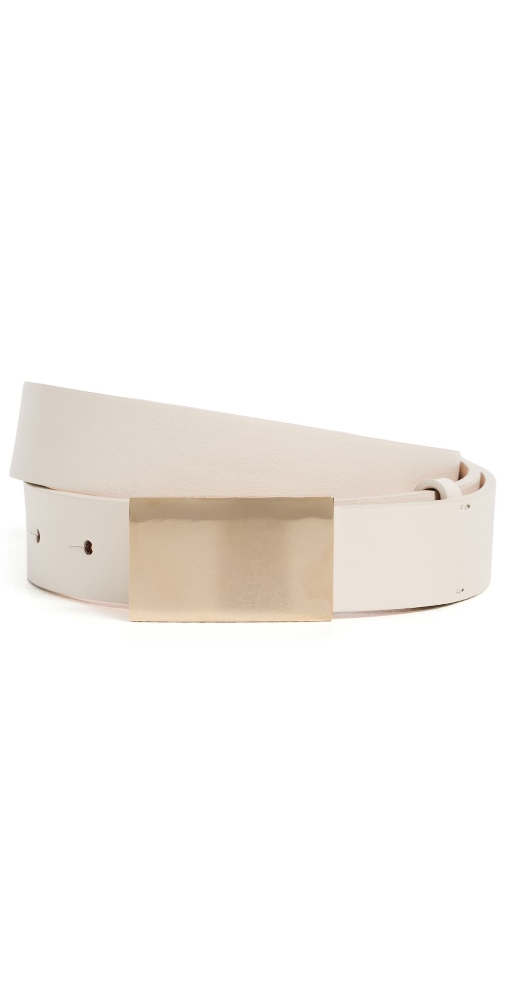 Victoria Beckham Portofino Mirror Belt Ivory