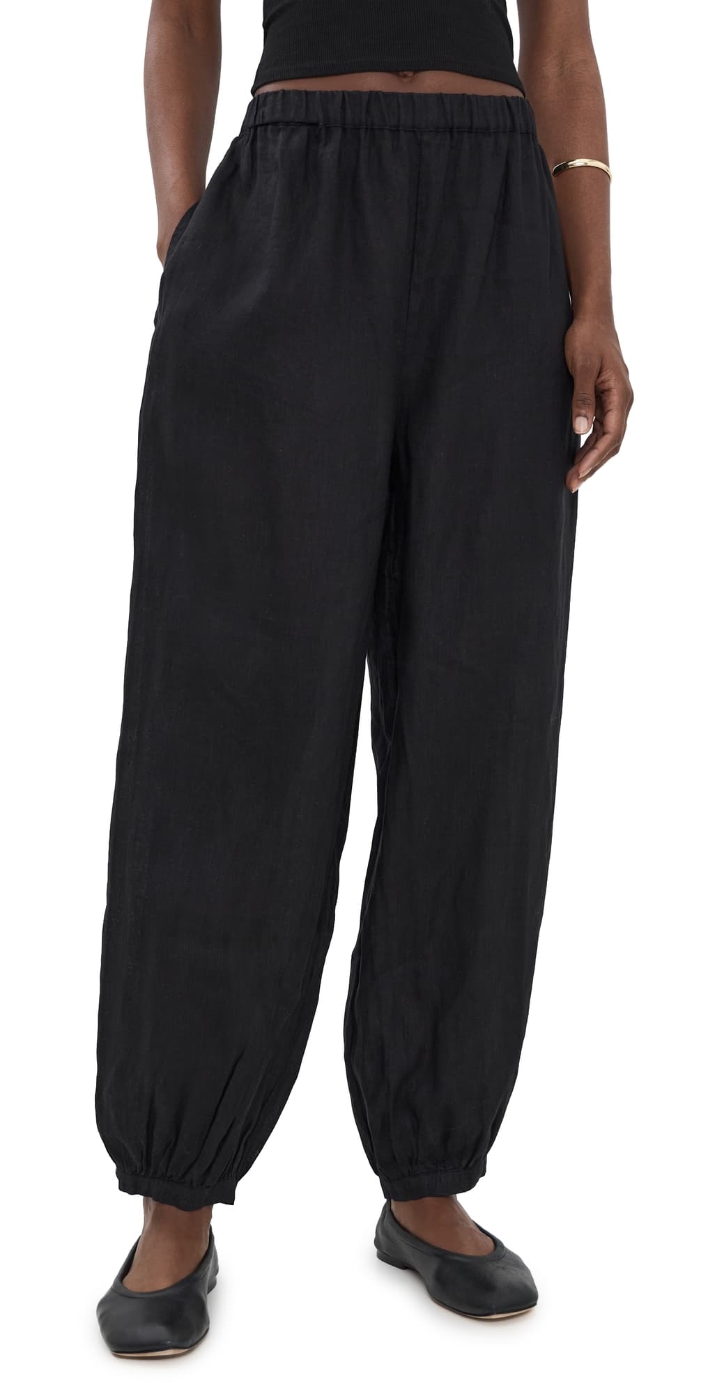 Velvet Camber Pants Black