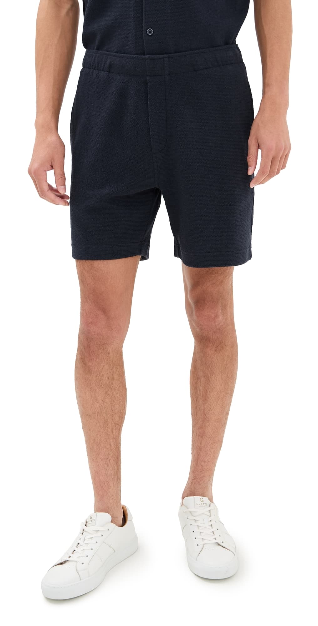 Vince Boucle Pull On Shorts 6 Coastal