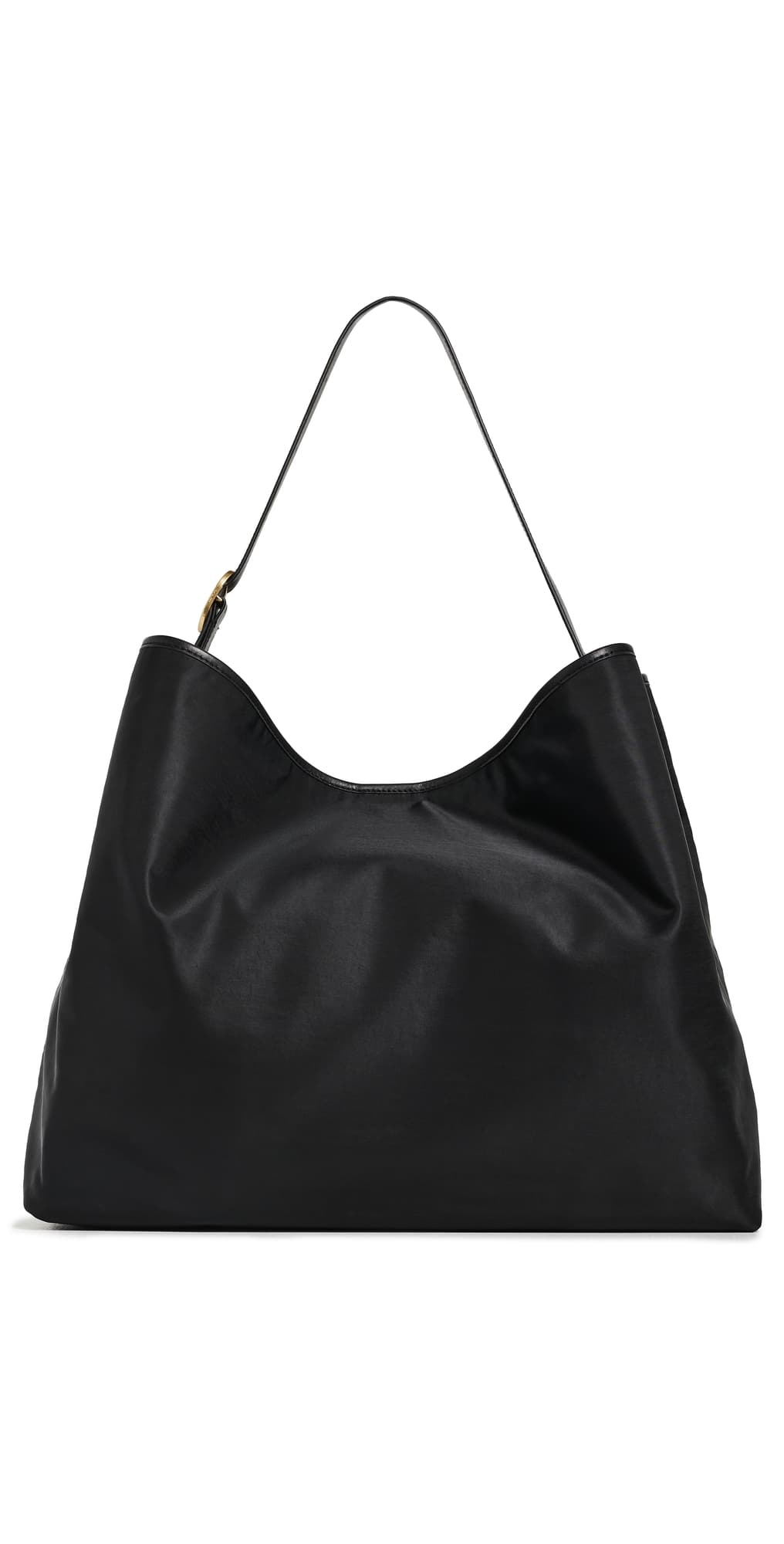 Vince Vivian Large Hobo Tote Bag Black · One Size