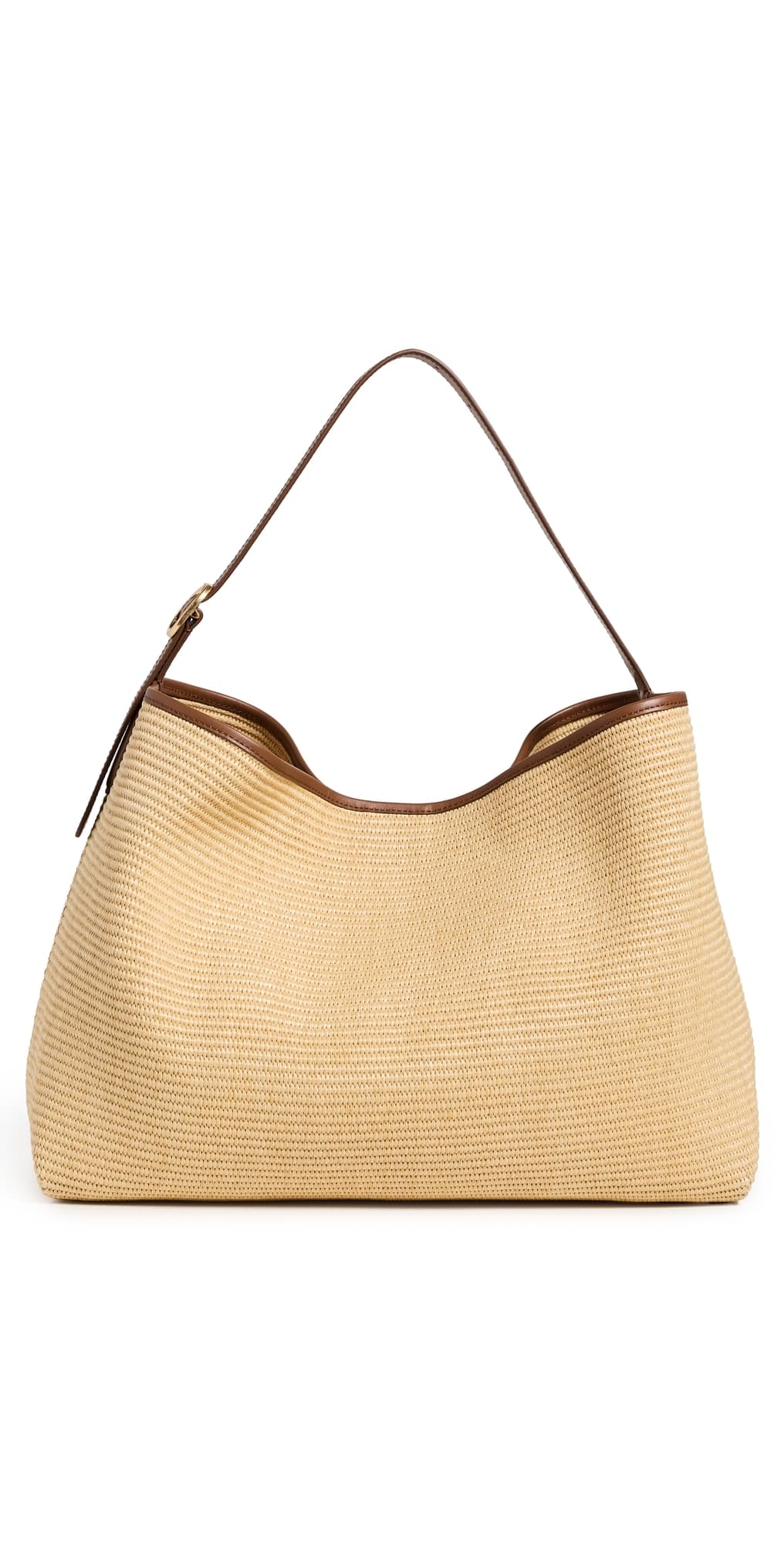 Vince Raffia Vivian Hobo Bag Natural