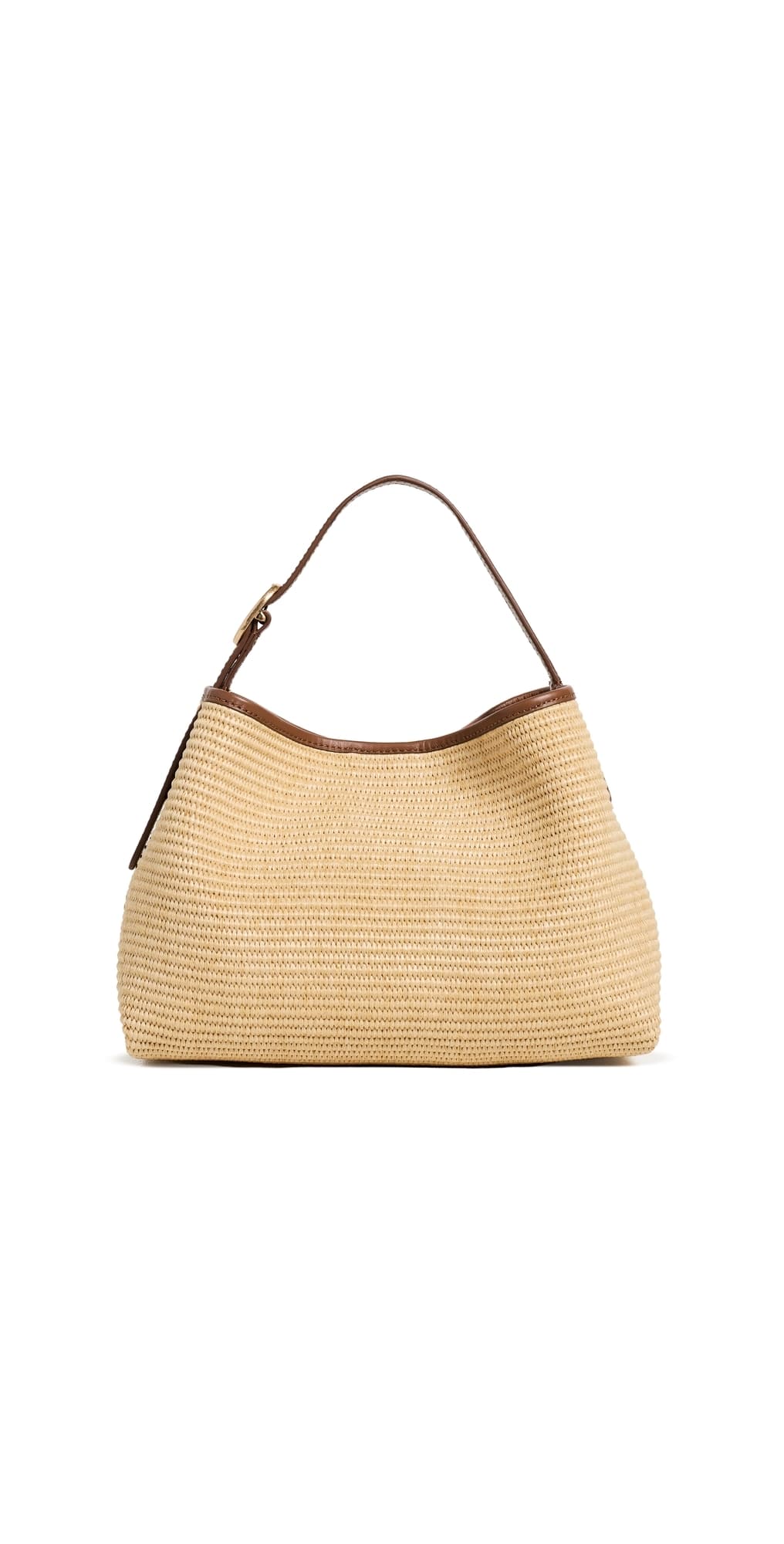 Vince Raffia Vivian Small Hobo Bag Natural · One Size