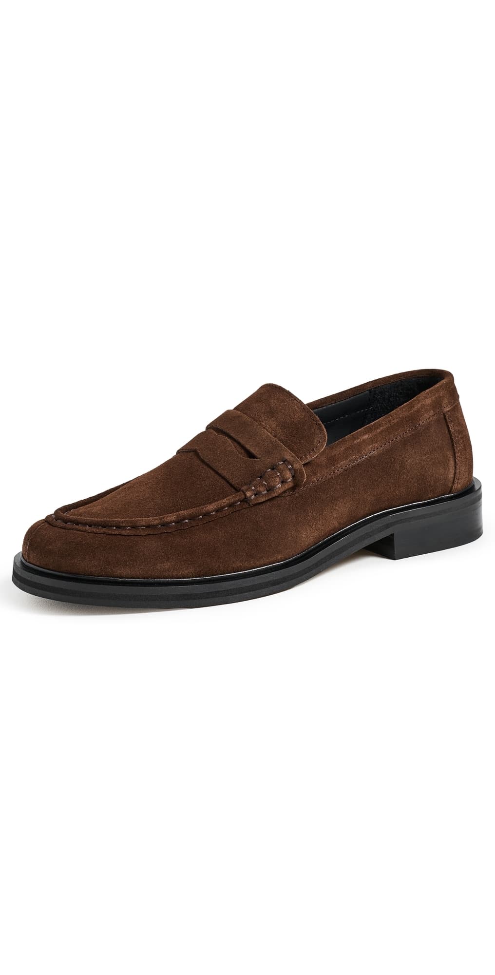 Vinny's Lee Vale Suede Loafers Brown Suede
