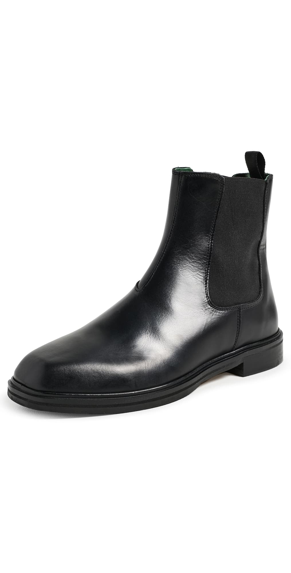 Vinny's Jimmee Vale Chelsea Boots Black Nappa