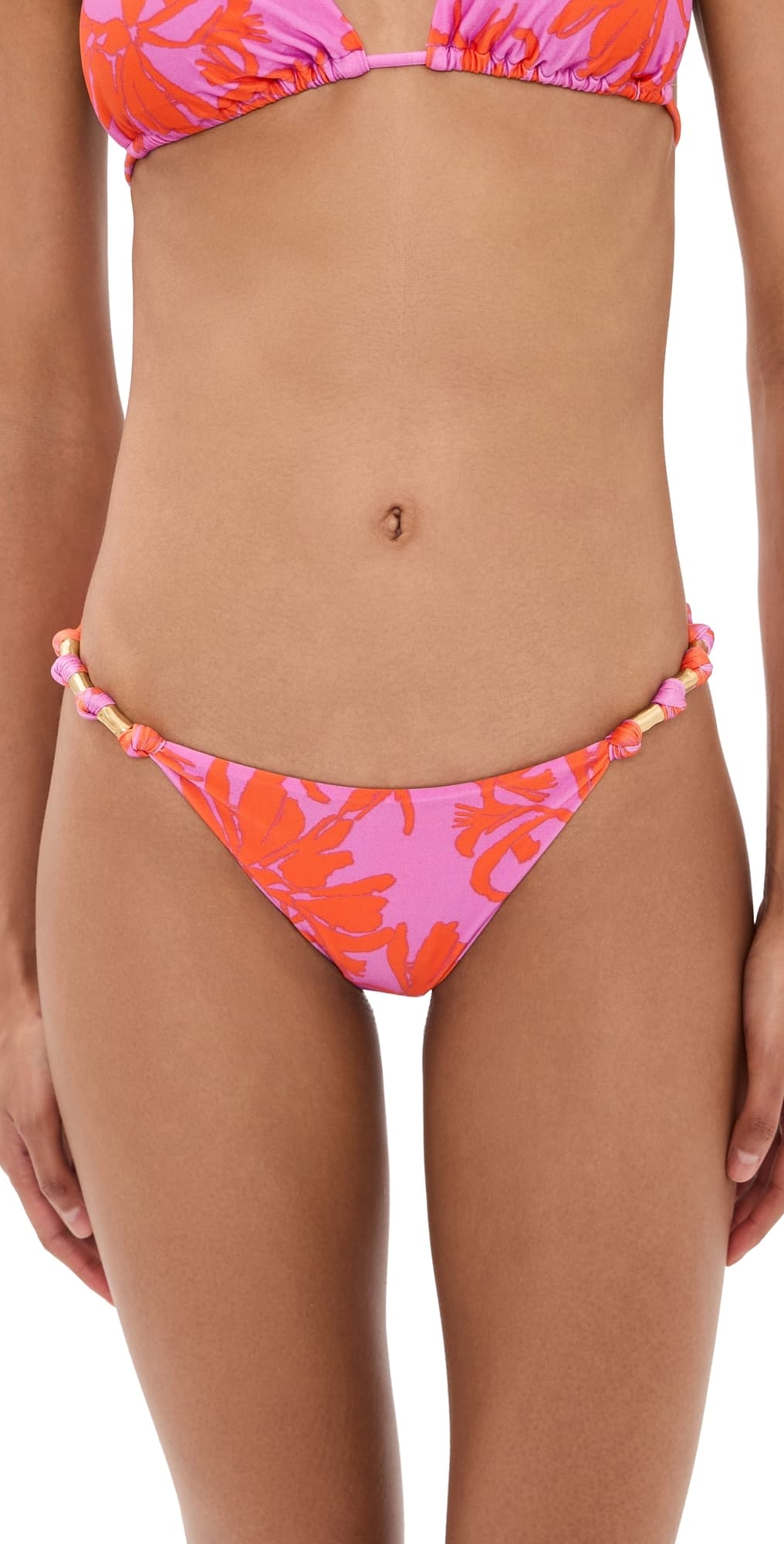 ViX Paula Hermanny Paula Bikini Bottoms Coralshell