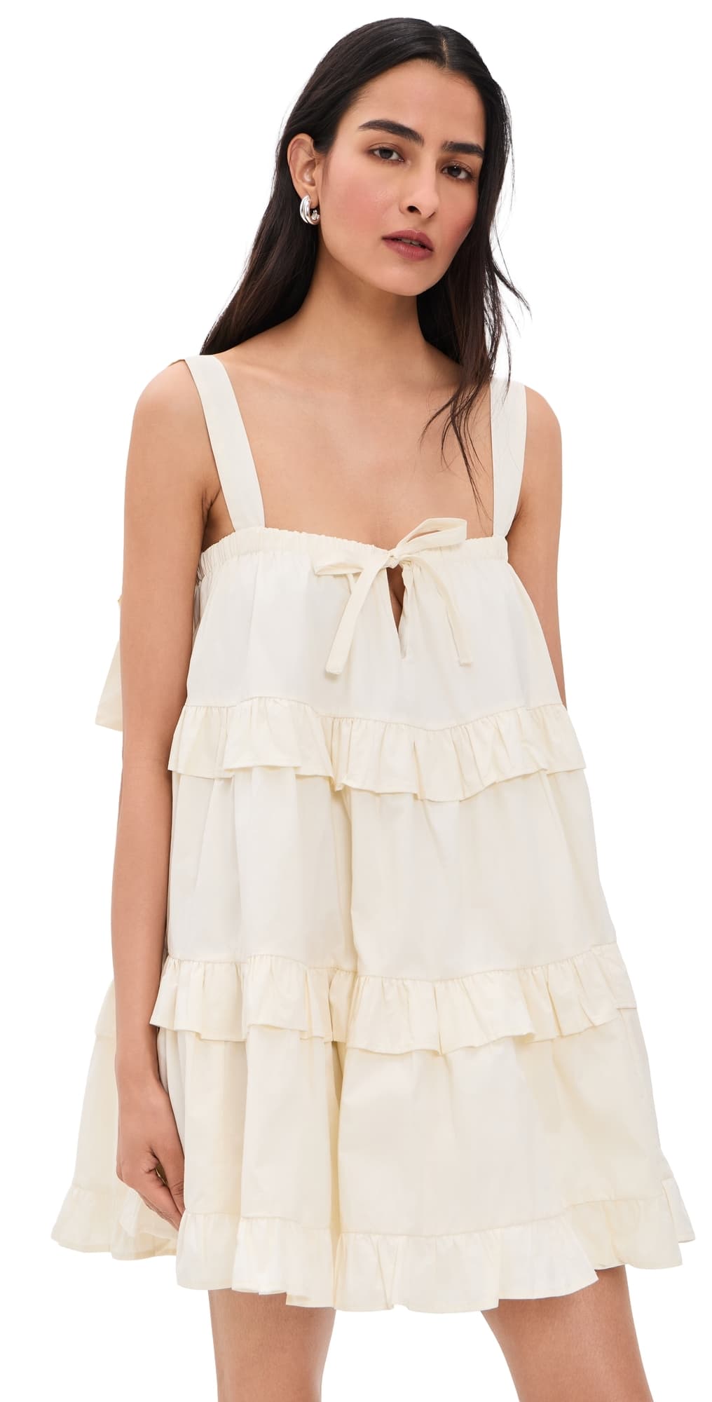 VRG GRL Lila Mini Dress Cream Cream