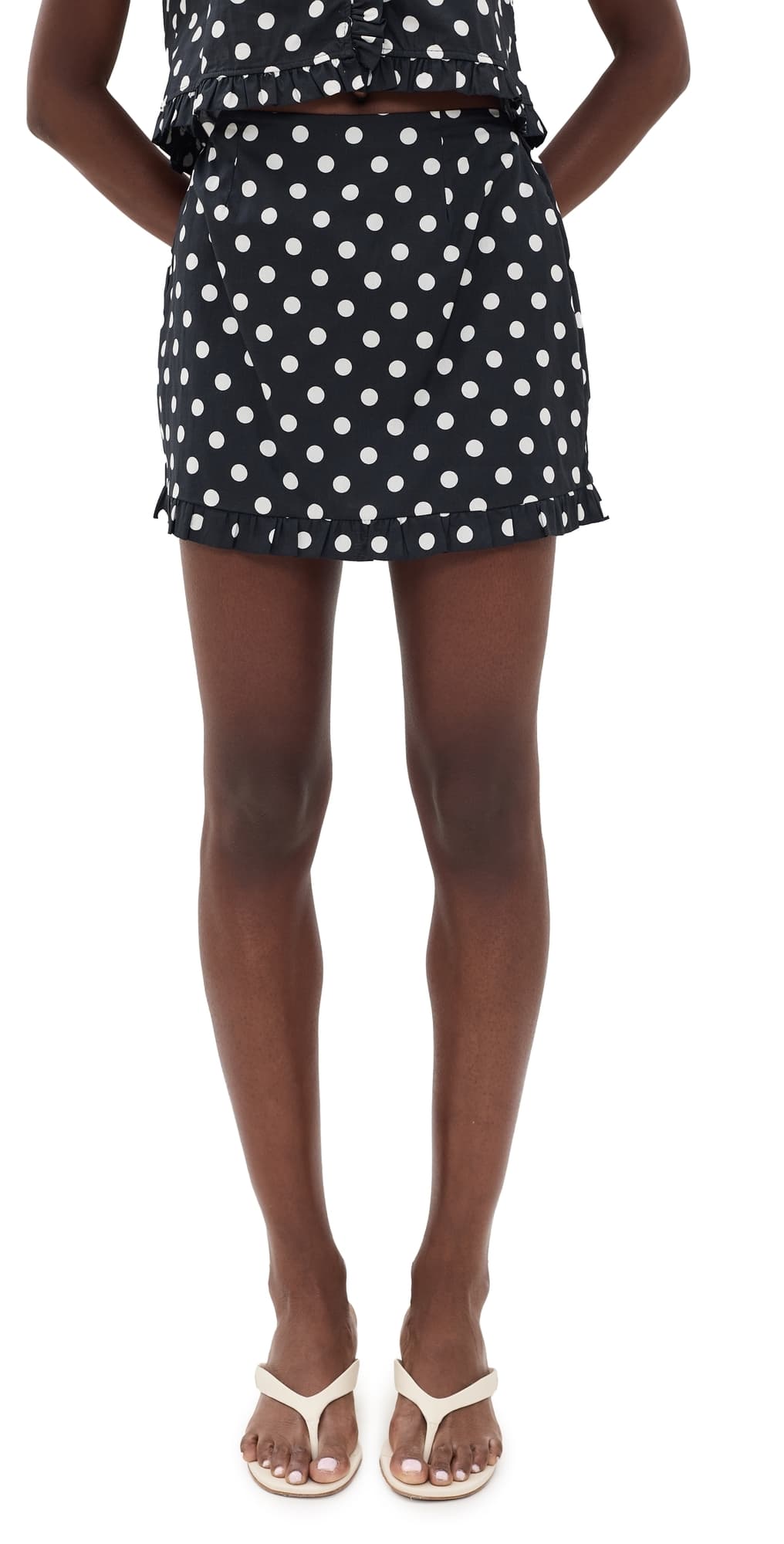 VRG GRL Rhode Polka Dot Skirt Polka Dot