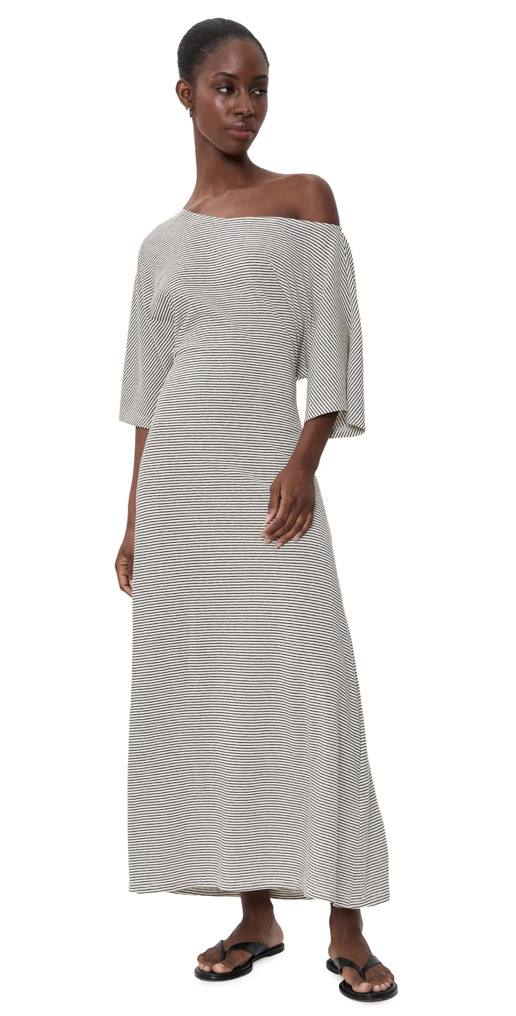 VRG GRL Amalie Maxi Dress Stripe