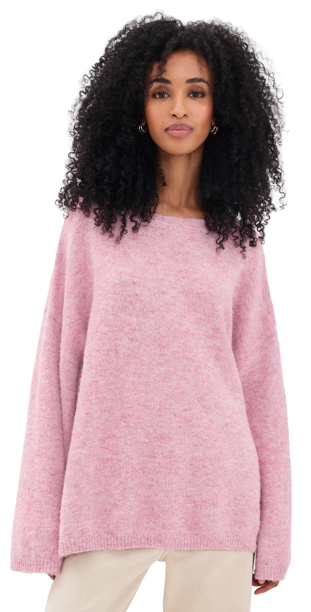 VRG GRL Juni Knit Sweater Pink