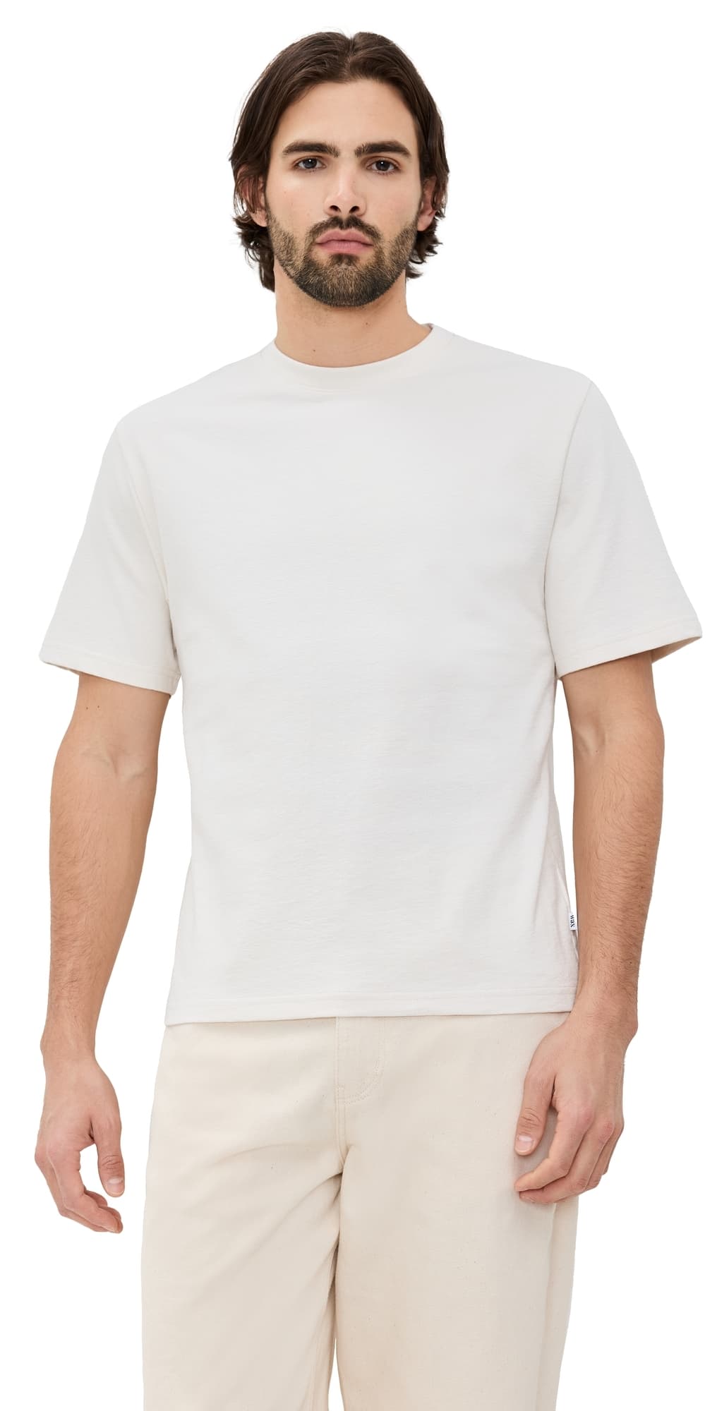 Wax London Dean Tee Ecru