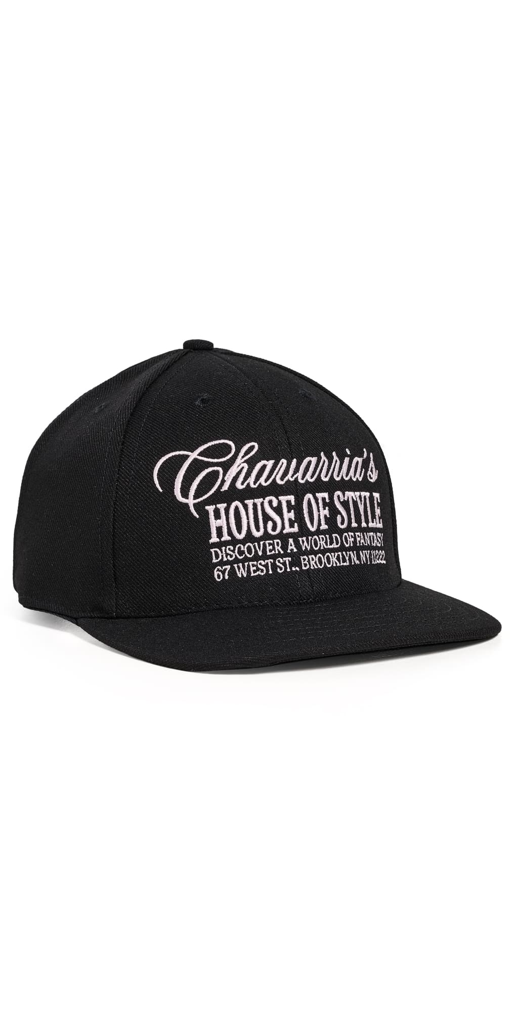 Willy Chavarria Chavarria House of Style Cap Black