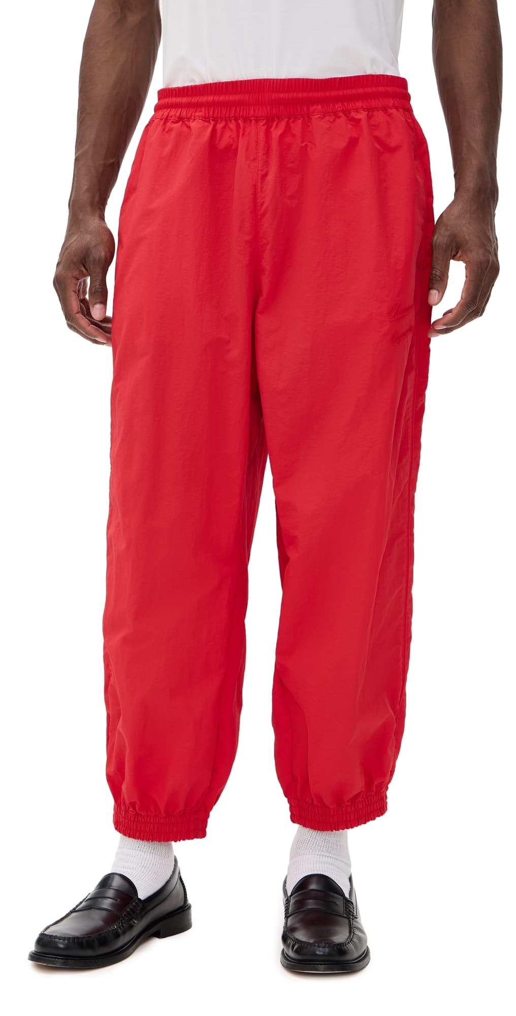 Willy Chavarria Bad Boy Track Pants Red Hot