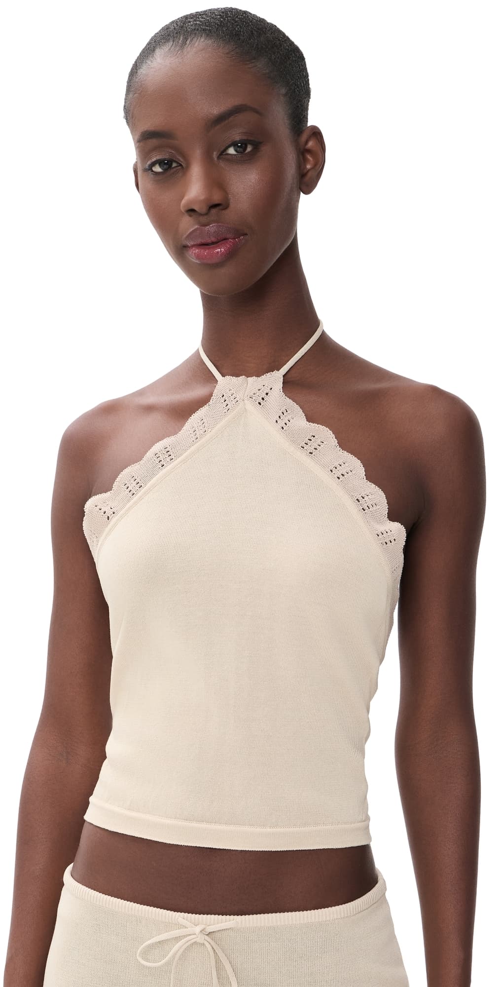 With Jéan Isla Top Beige