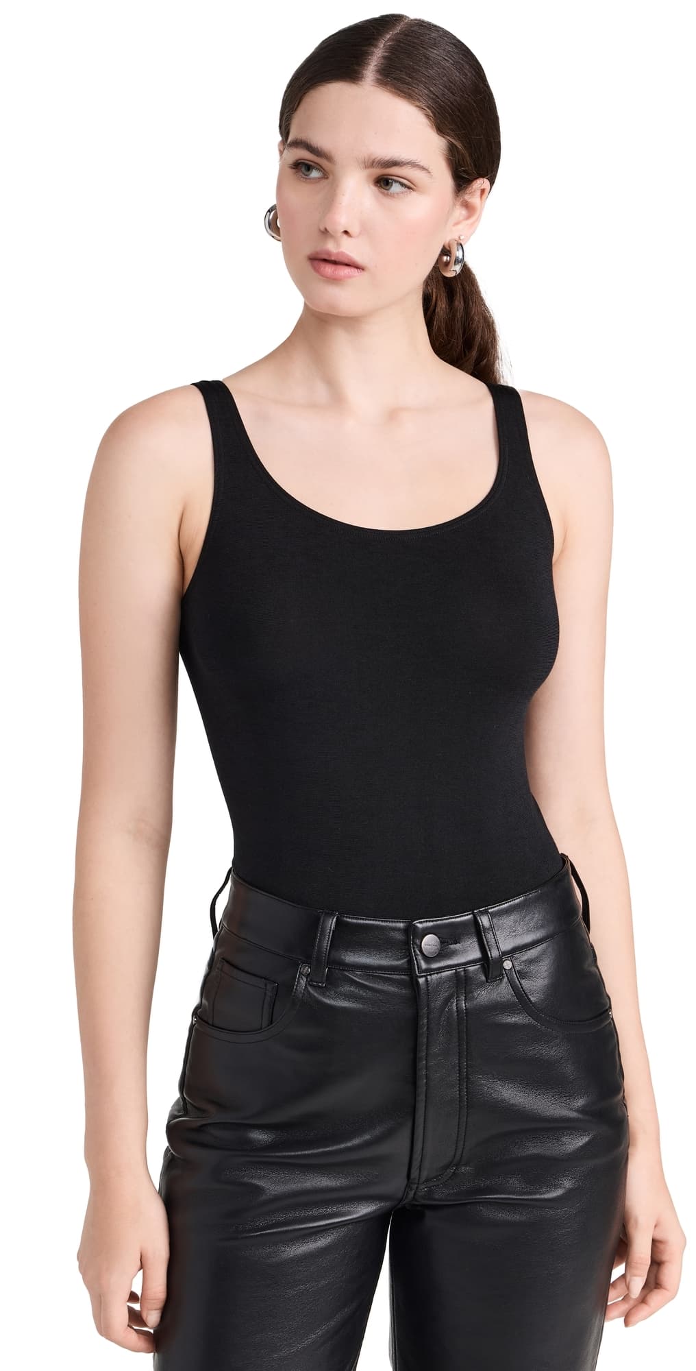 Wolford Jamaika String Thong Bodysuit Black