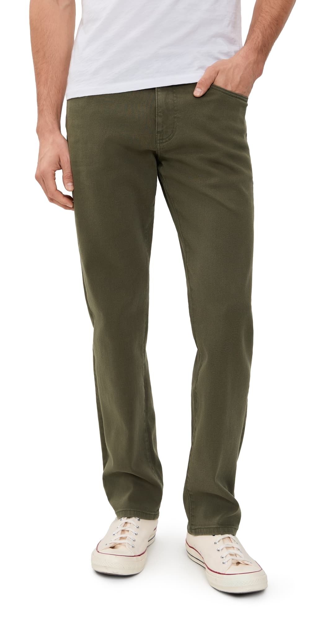 WARP + WEFT AMS Slim Jeans 32 Moss Green