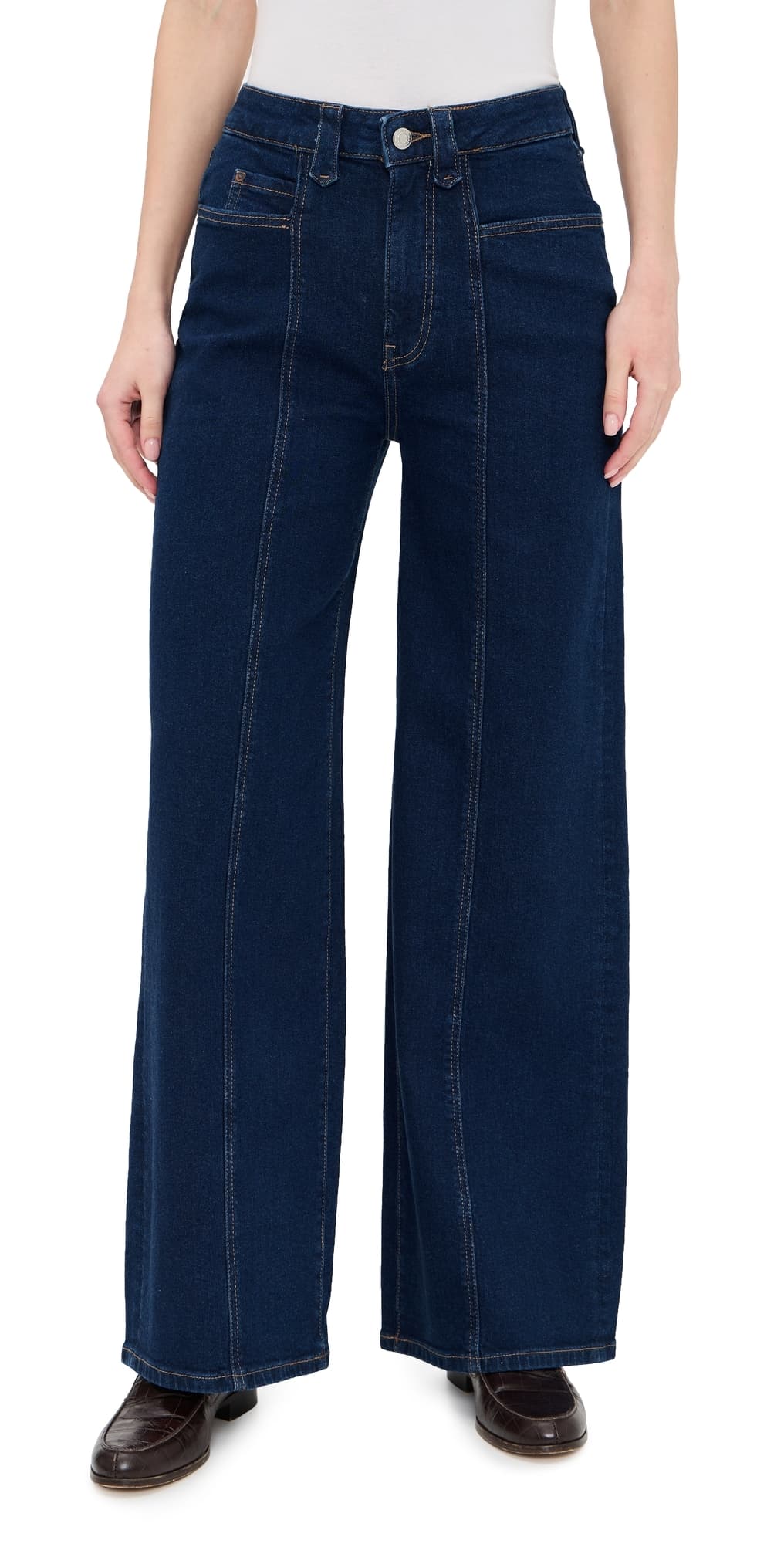 WARP + WEFT NCE Wide Leg Jeans Night Life