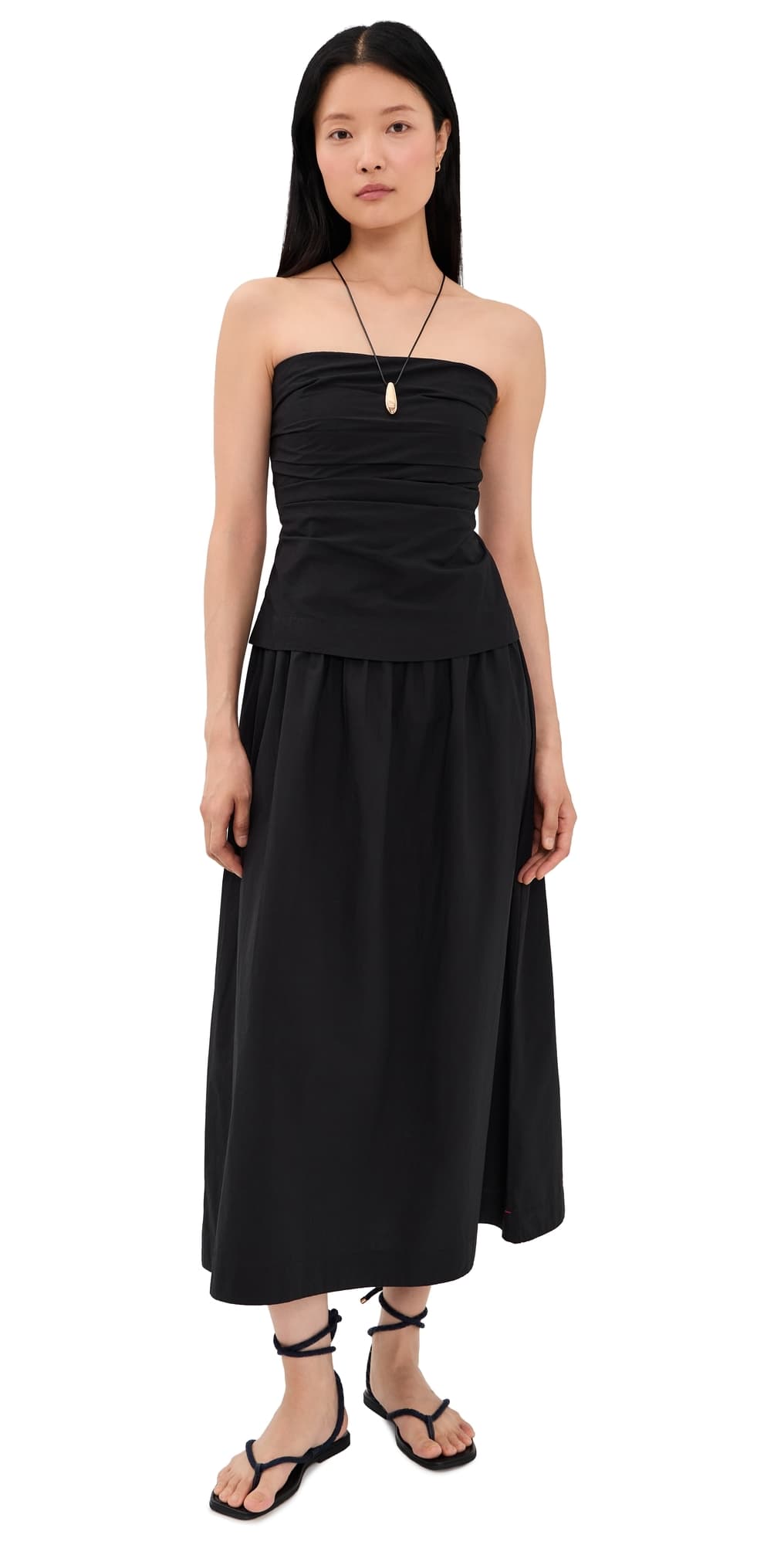 XIRENA Ciara Midi Dress Black