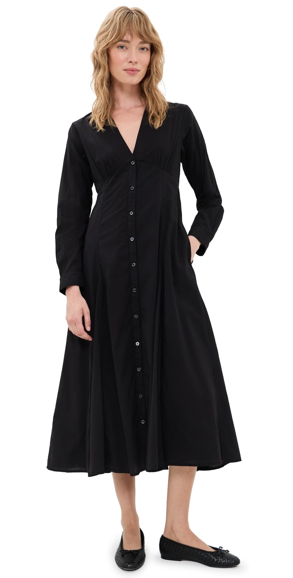 XIRENA Louisa Dress Black