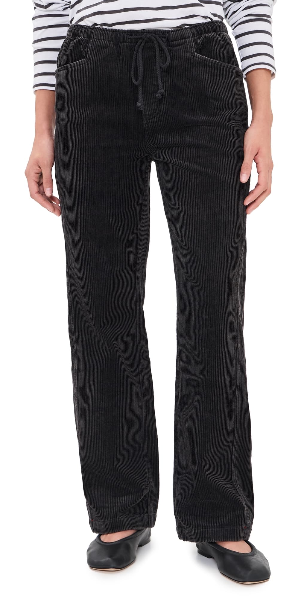 XIRENA Joey Corduroy Pants Black Flint