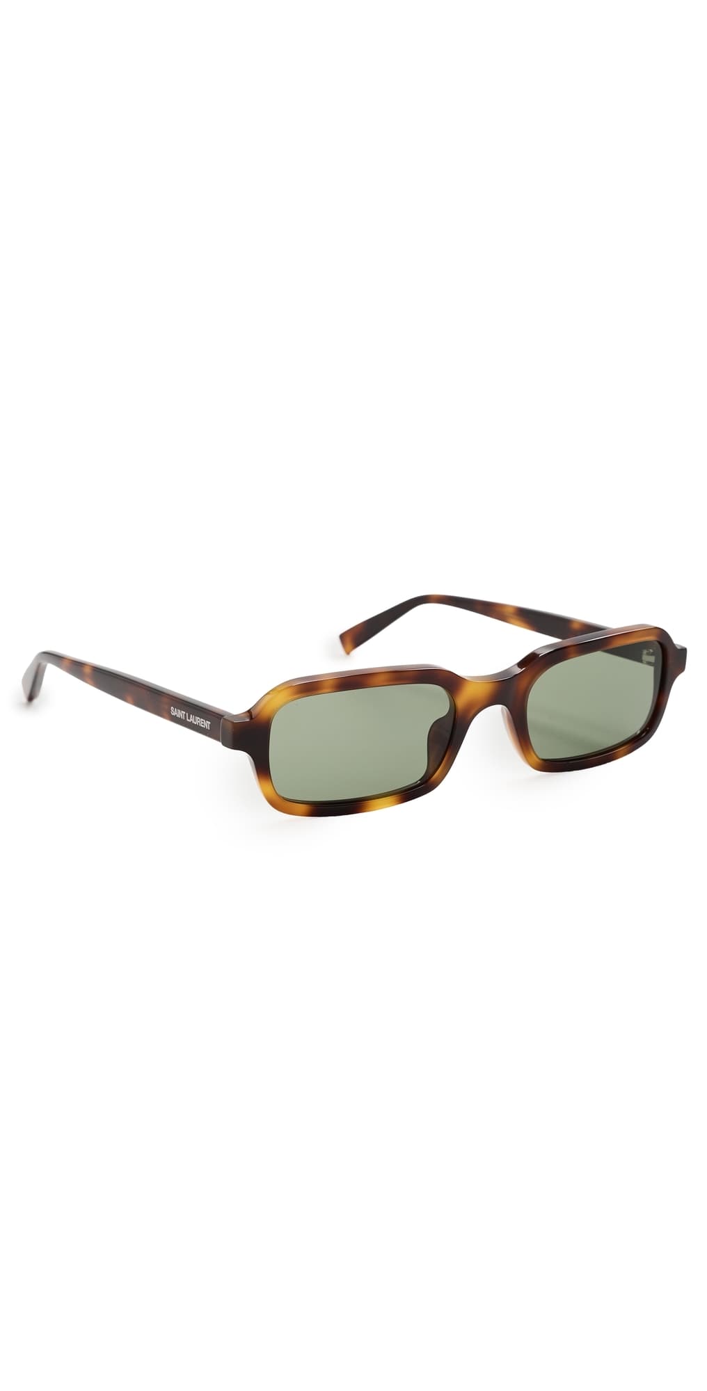 Saint Laurent SL 908 Sunglasses Havana-Havana-Green