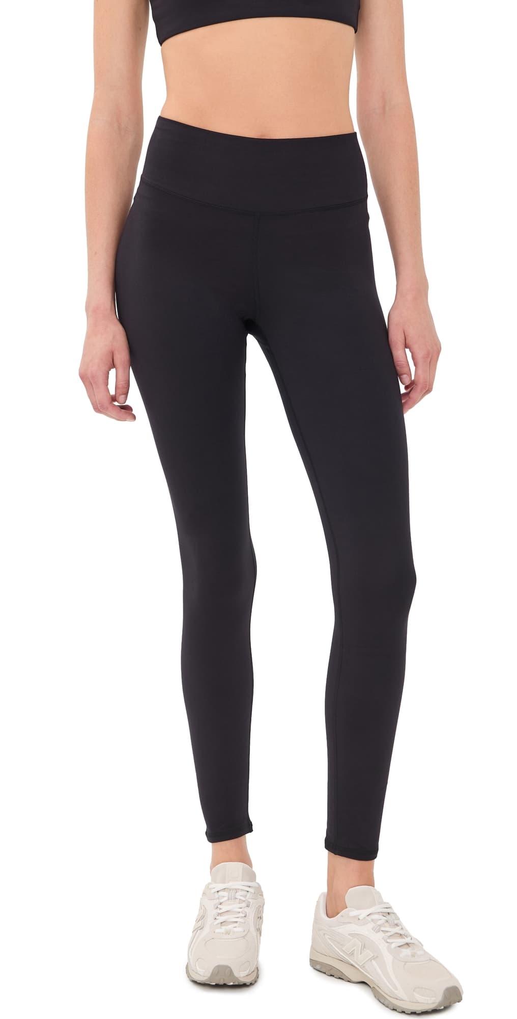 Terez TLC V Waistband Leggings Jet Black