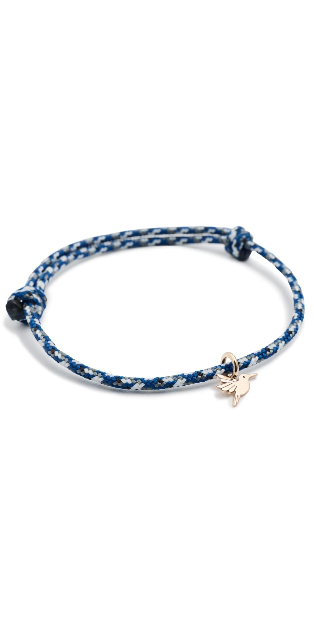 Zoe Chicco 14k Hummingbird Paracord Bracelet 14k Yellow Gold · One Size