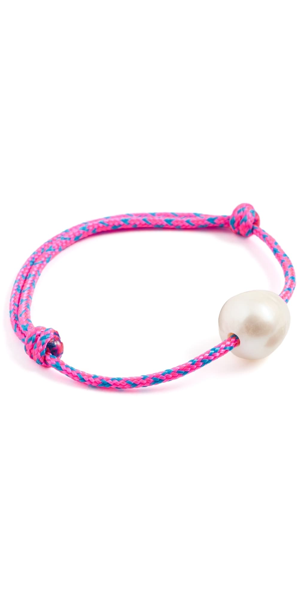 Zoe Chicco Baroque Pearl Paracord Bracelet Multi One Size