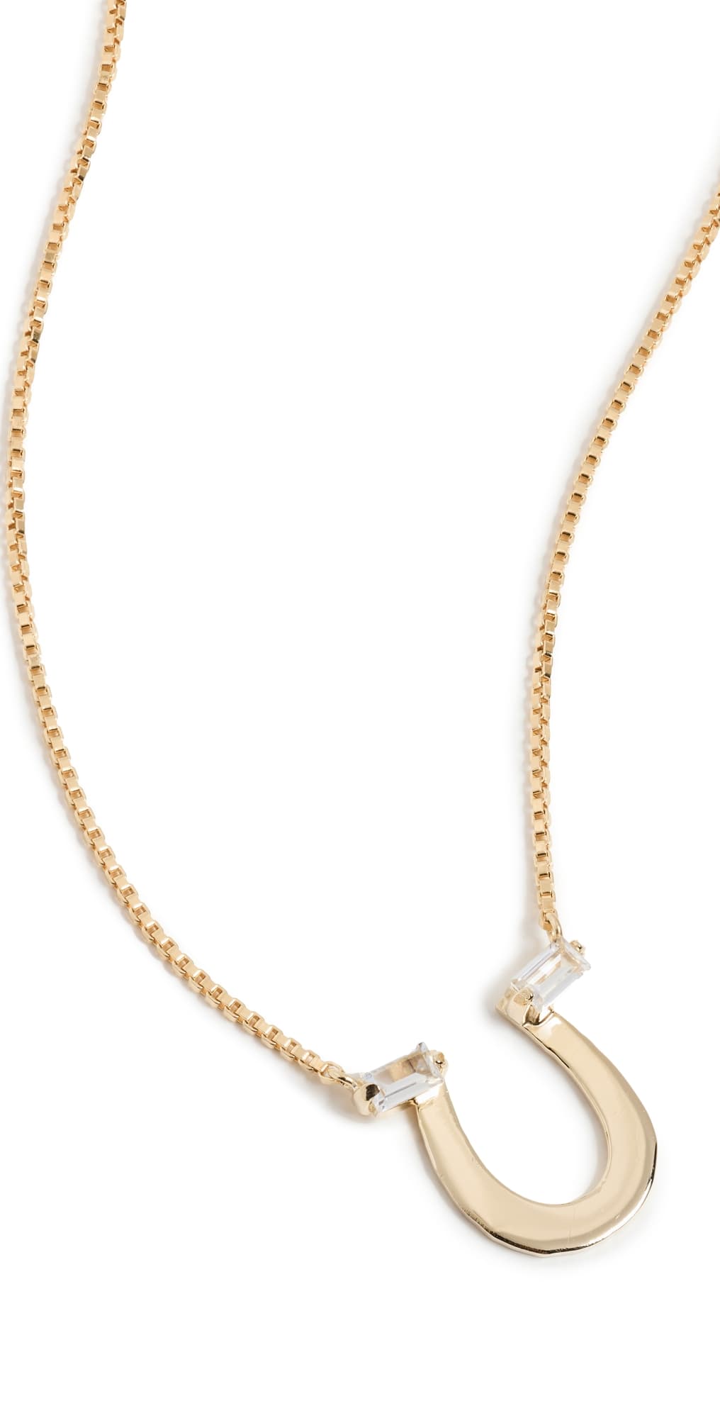 Jennifer Zeuner Jewelry Maverick Necklace White Sapphire