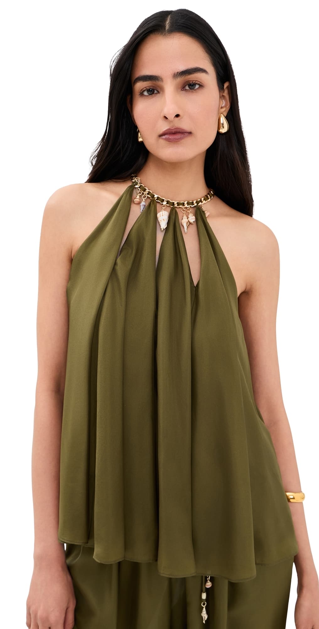 Zimmermann Mahon Blouse Olive