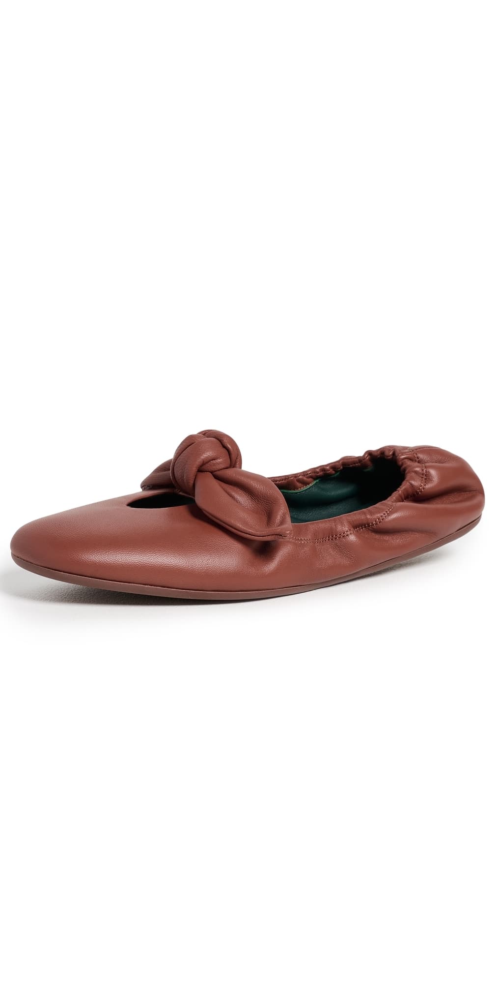 Zimmermann Carousel Ballerina Flats Caramel