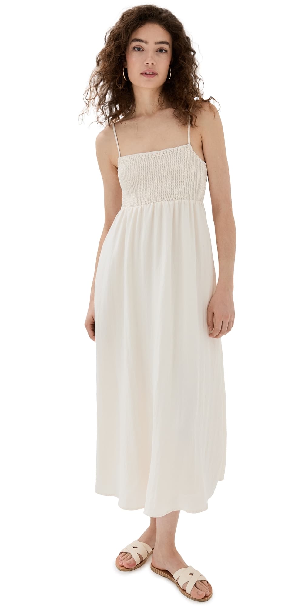 Z Supply Beachside Dress Sandstone