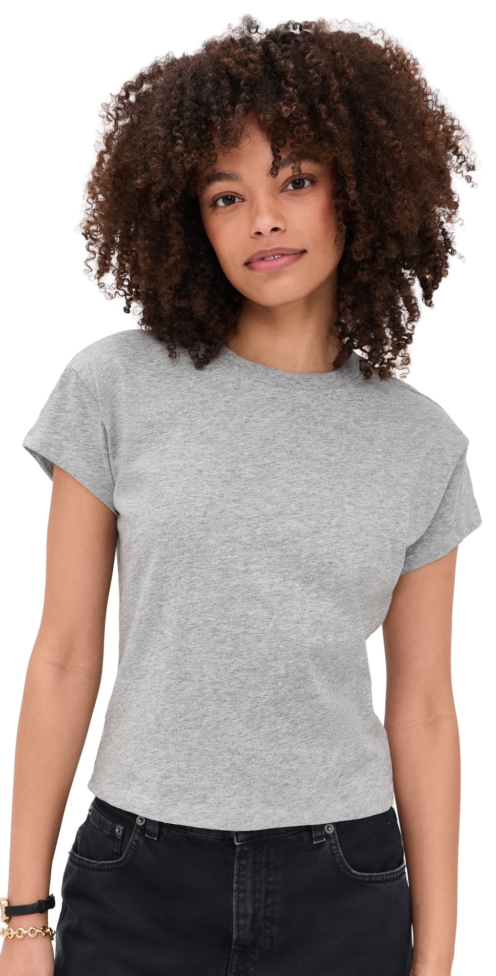 Z Supply Modern Slub Tee Classic Heather Grey