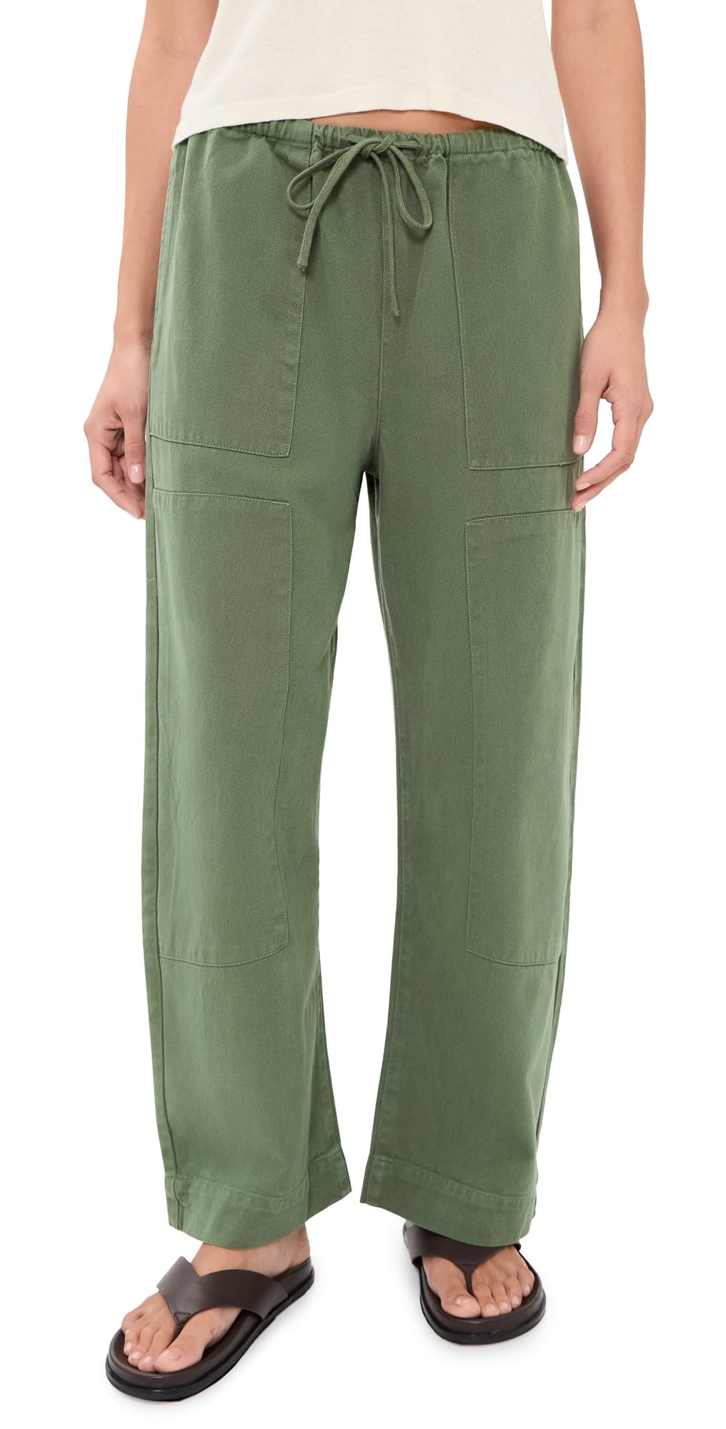 Z Supply Kit Carpenter Pants Dusk Sage