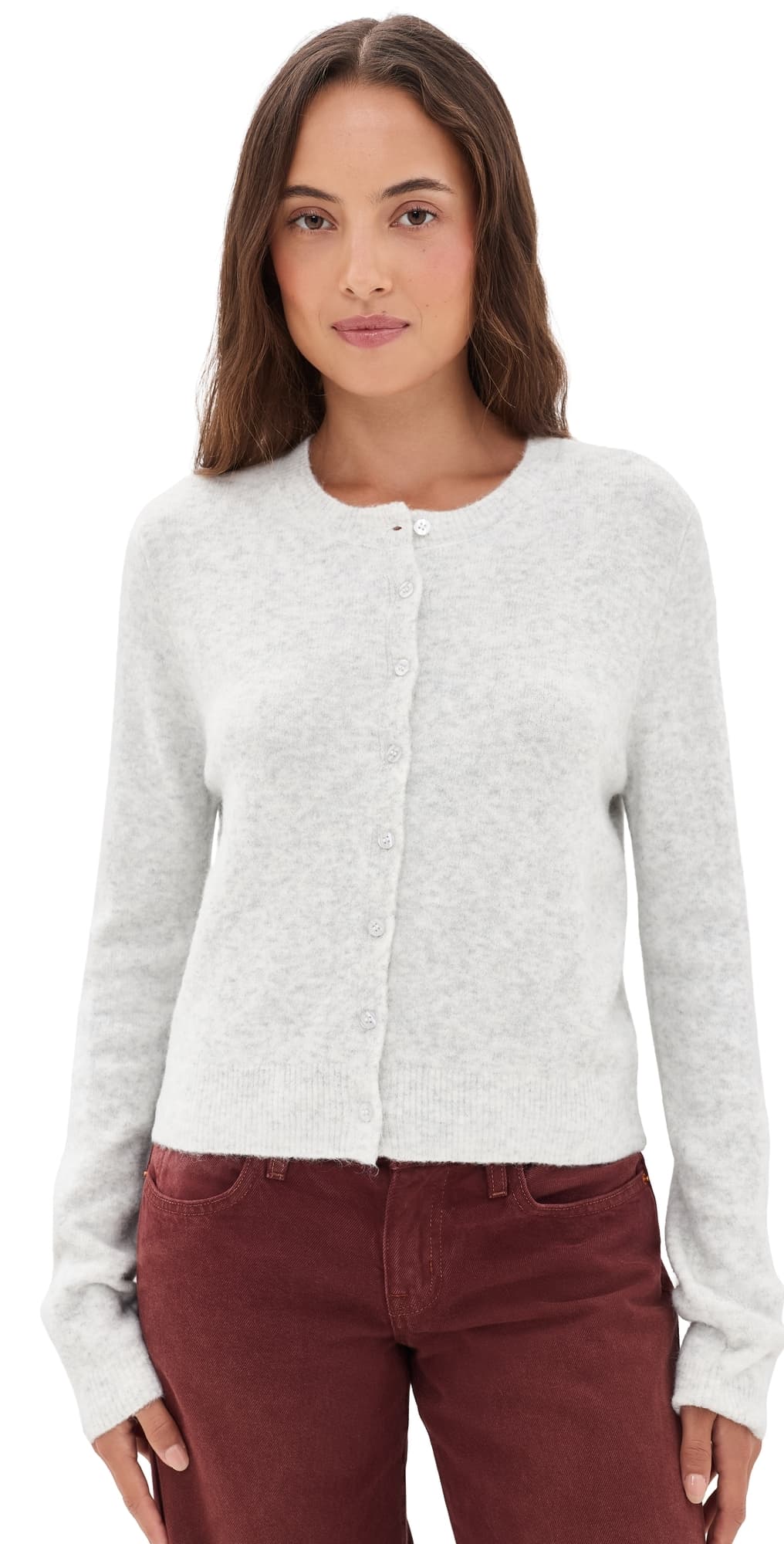 Z Supply Medina Cardigan Feather Grey