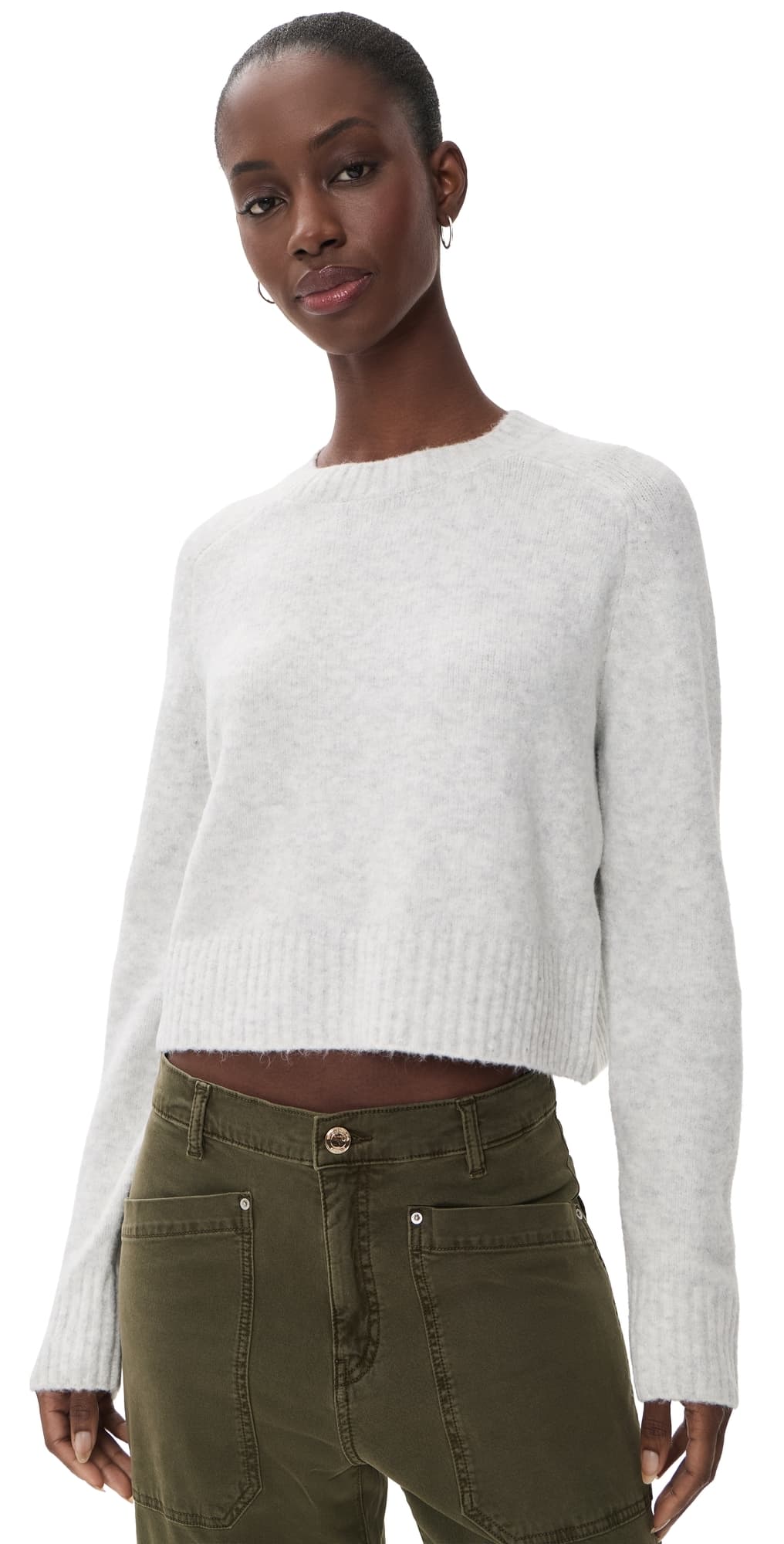 Z Supply Stand In Sweater Feather Grey
