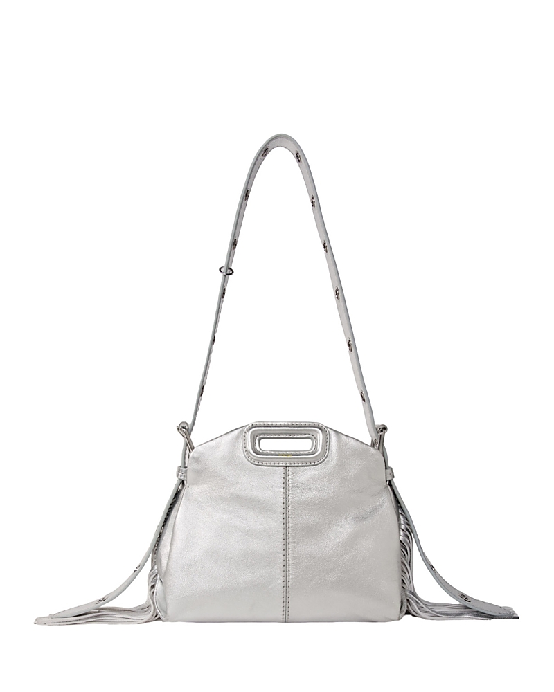 Retailer photograph of Maje Maje 224 Miss M Mini Metallic Bag.